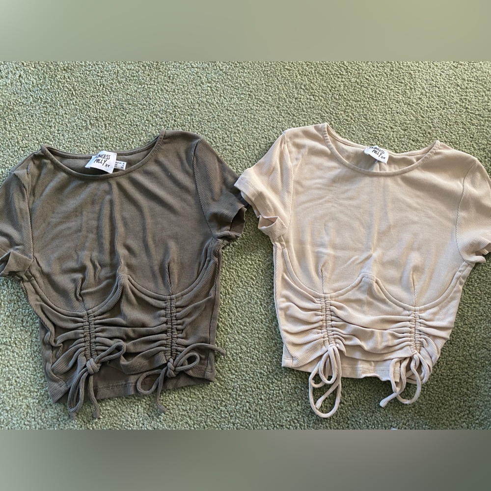 Princess Polly short sleeve bustier tops
